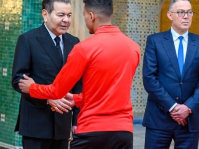 Au Maroc, le Prince Moulay Rachid reçoit les Lions de l’Atlas, finalistes de la CAN&nbsp;2025
