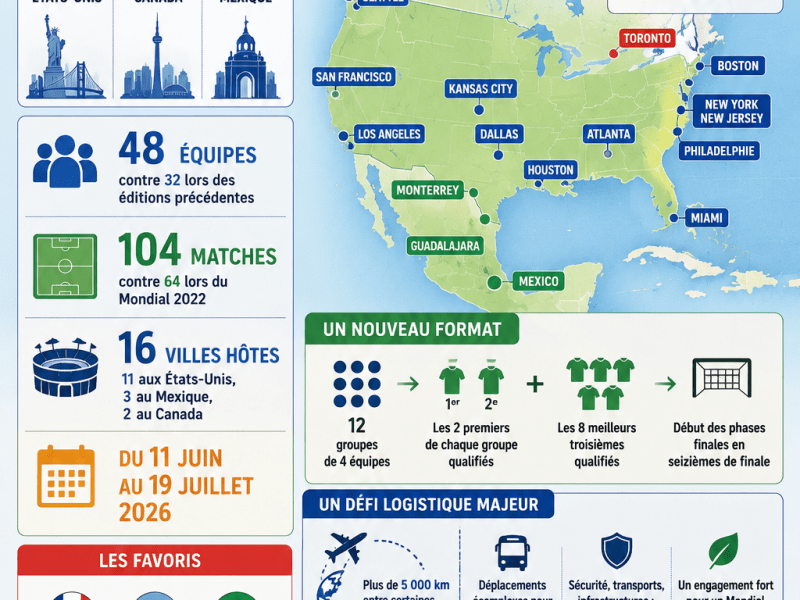 Coupe du monde 2026 : le Mondial de tous les records s&rsquo;apprête à révolutionner le&nbsp;football